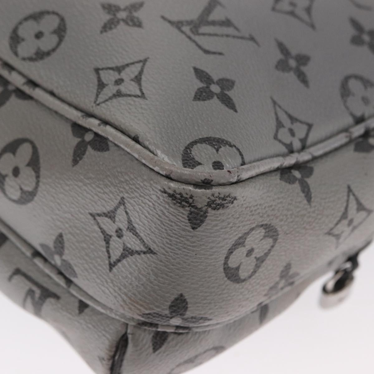 LOUIS VUITTON Monogram Reflect Messenger PM Bag Silver M43859 LV Auth bs31079