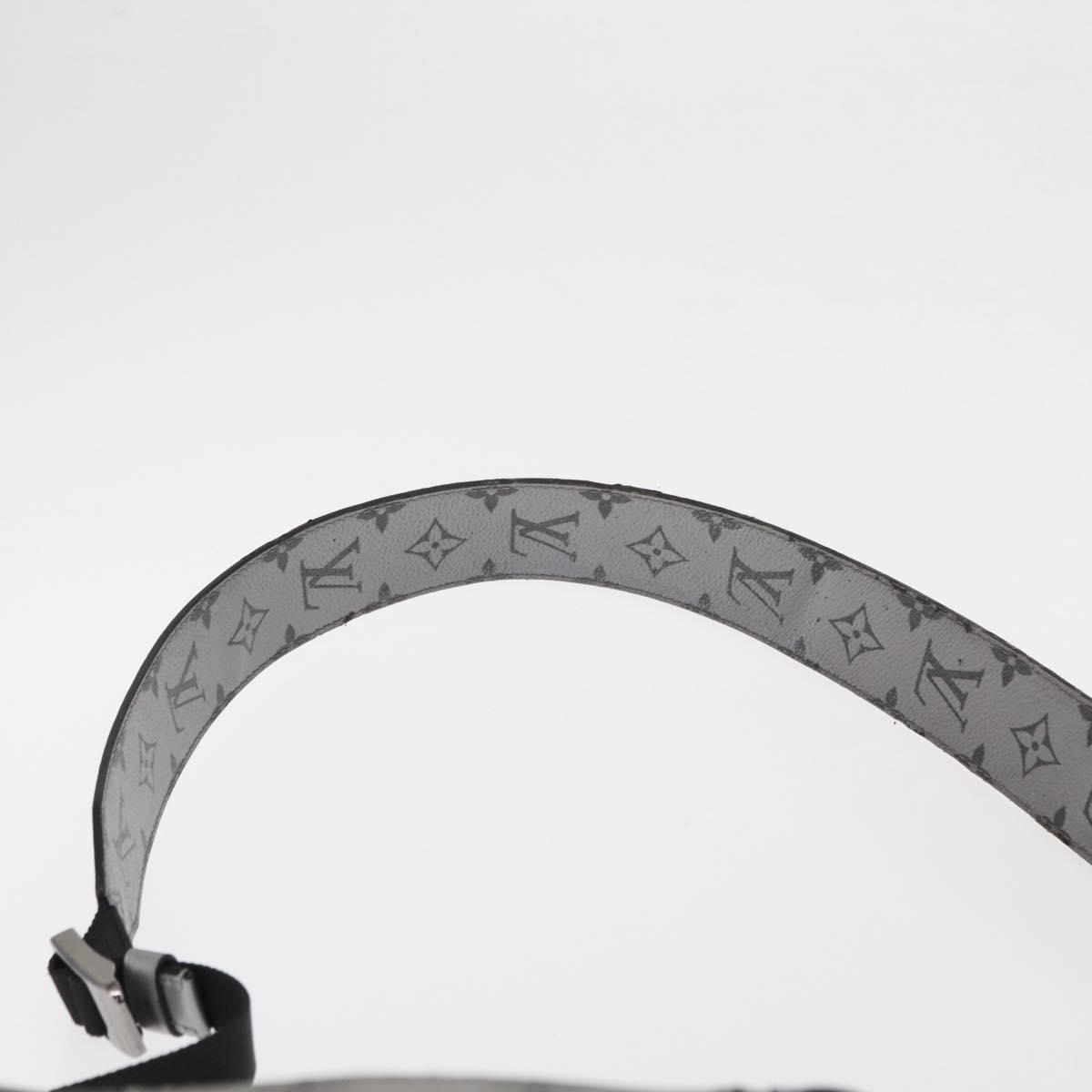 LOUIS VUITTON Monogram Reflect Messenger PM Bag Silver M43859 LV Auth bs31079