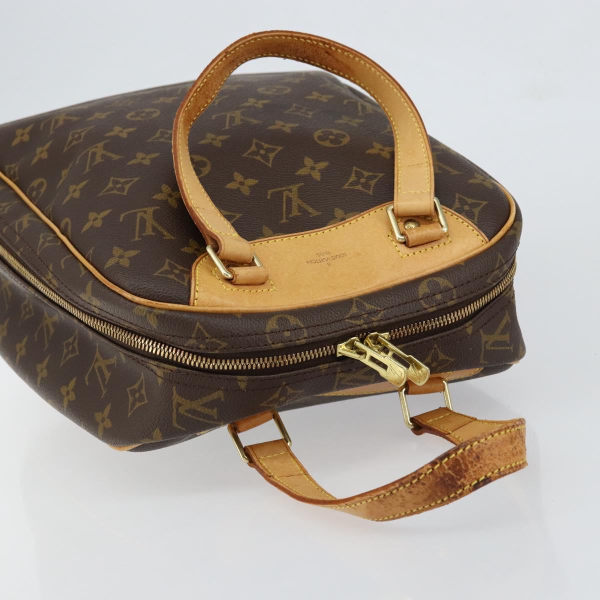 LOUIS VUITTON Monogram Excursion Hand Bag M41450 LV Auth bs31085