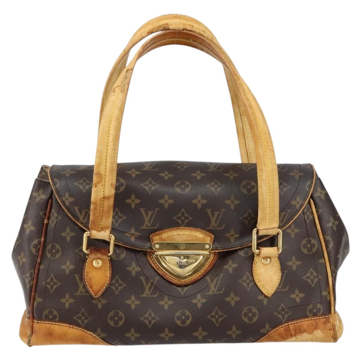LOUIS VUITTON Monogram Beverly GM Shoulder Bag M40120 LV Auth bs31087
