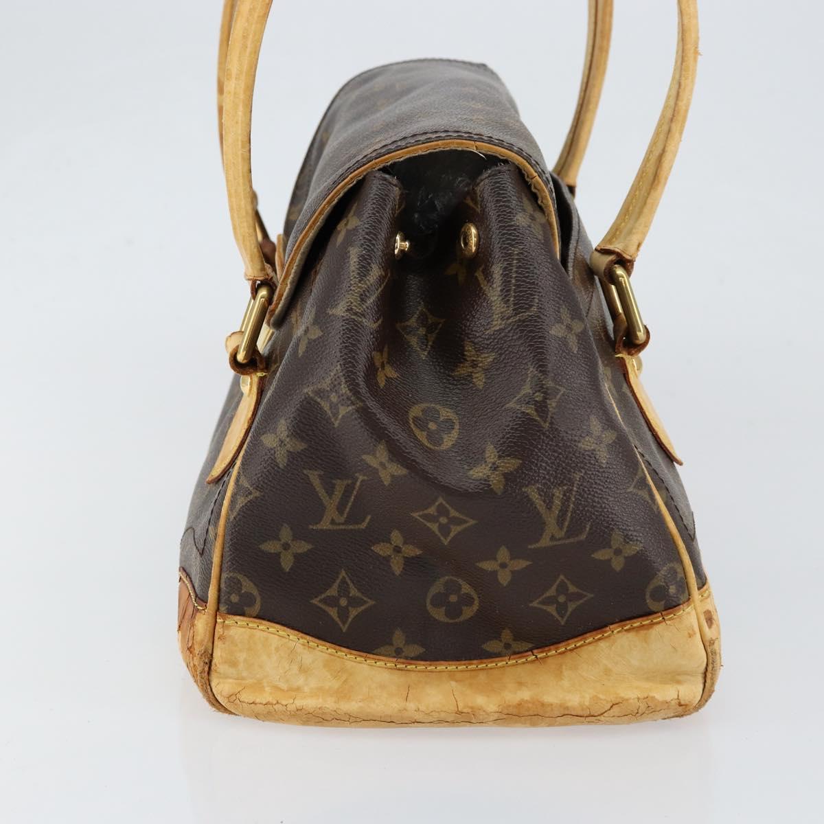 LOUIS VUITTON Monogram Beverly GM Shoulder Bag M40120 LV Auth bs31087