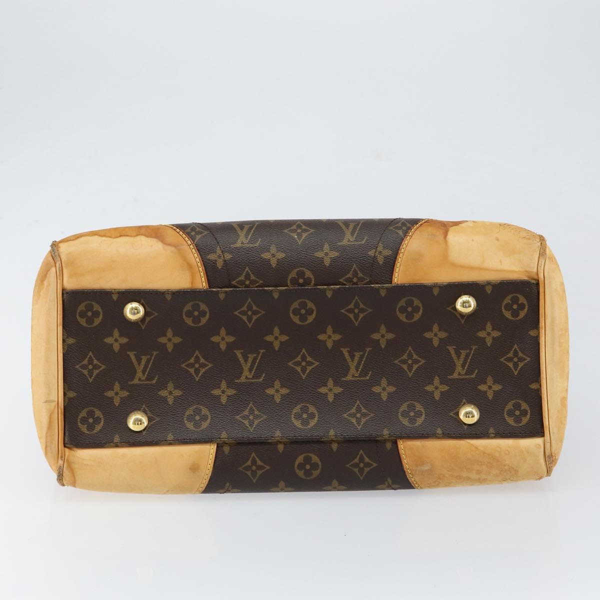 LOUIS VUITTON Monogram Beverly GM Shoulder Bag M40120 LV Auth bs31087