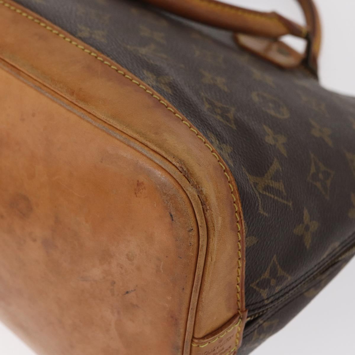 LOUIS VUITTON Monogram Alma Hand Bag M51130 LV Auth bs31088
