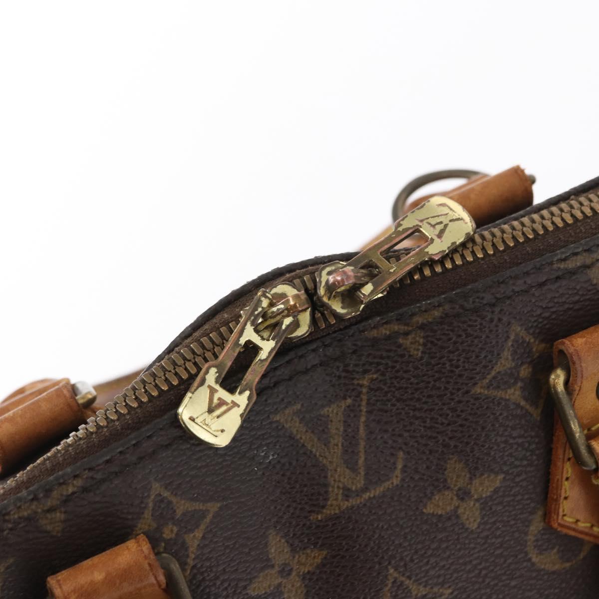 LOUIS VUITTON Monogram Alma Hand Bag M51130 LV Auth bs31088