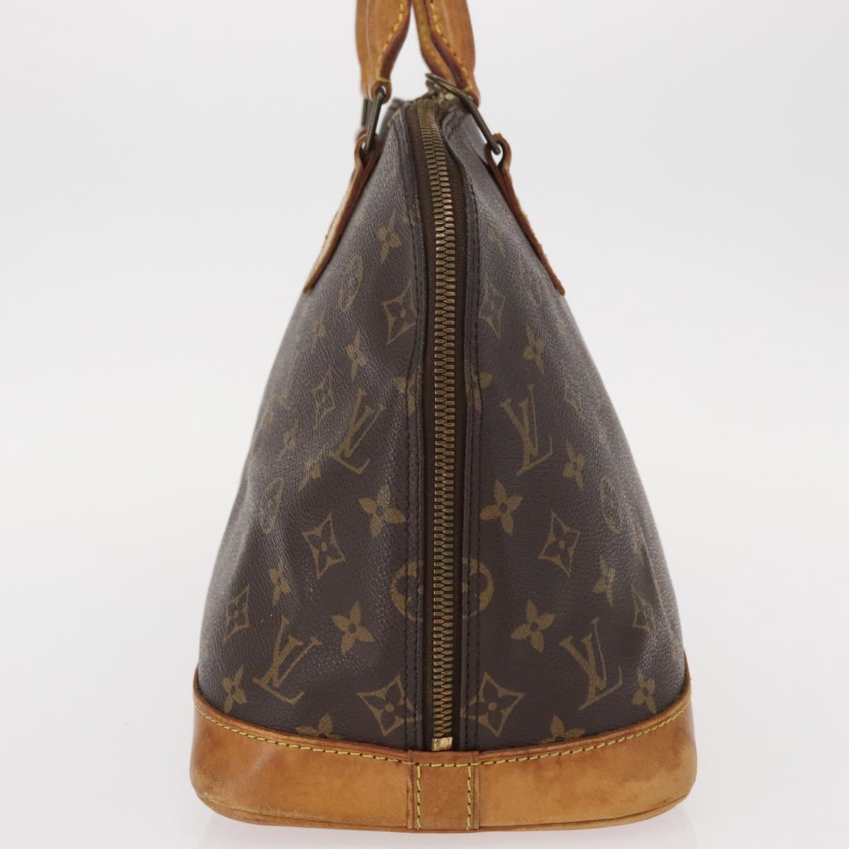 LOUIS VUITTON Monogram Alma Hand Bag M51130 LV Auth bs31088