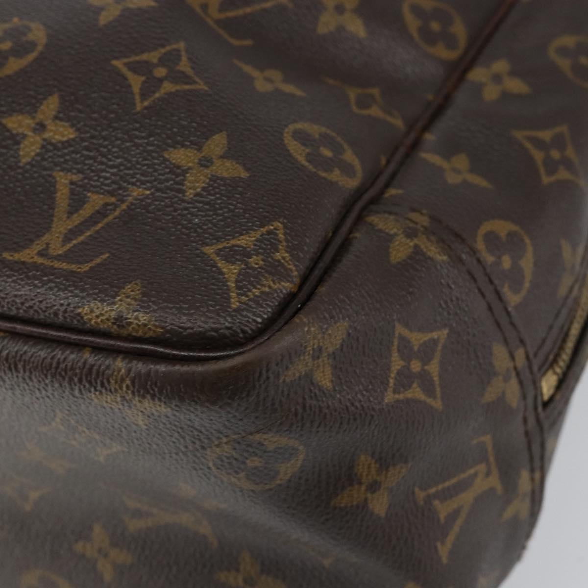 LOUIS VUITTON Monogram Deauville Hand Bag M47270 LV Auth bs31089