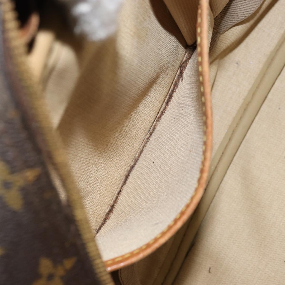 LOUIS VUITTON Monogram Deauville Hand Bag M47270 LV Auth bs31089