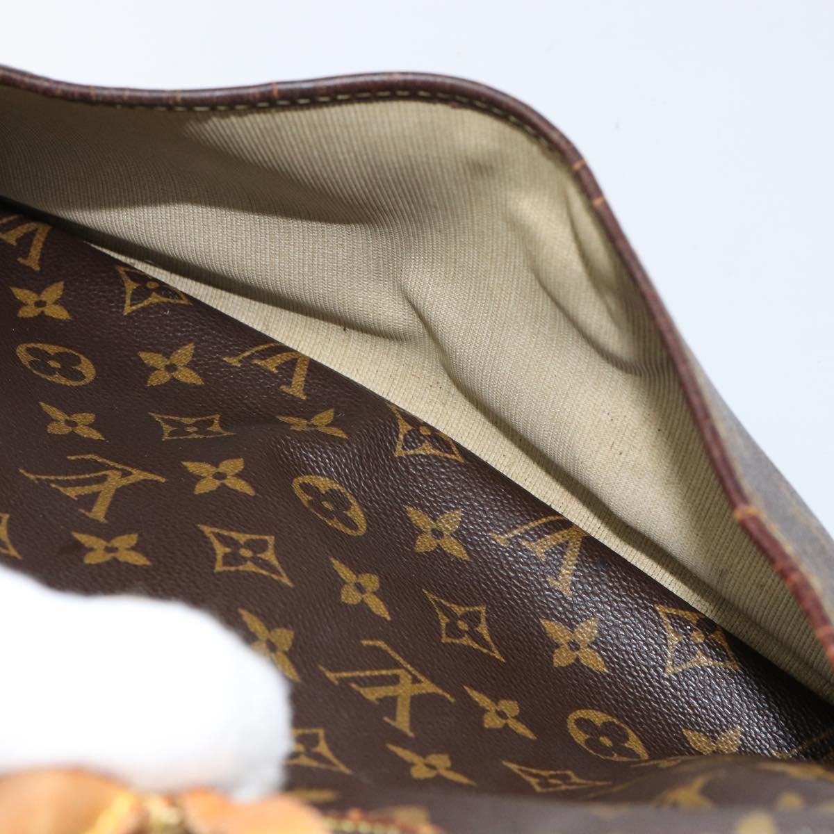 LOUIS VUITTON Monogram Deauville Hand Bag M47270 LV Auth bs31089