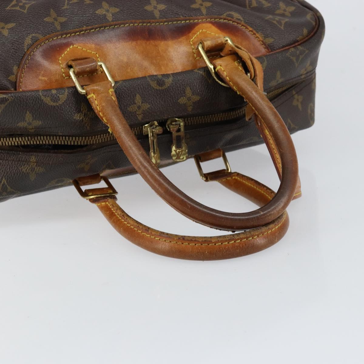 LOUIS VUITTON Monogram Deauville Hand Bag M47270 LV Auth bs31089