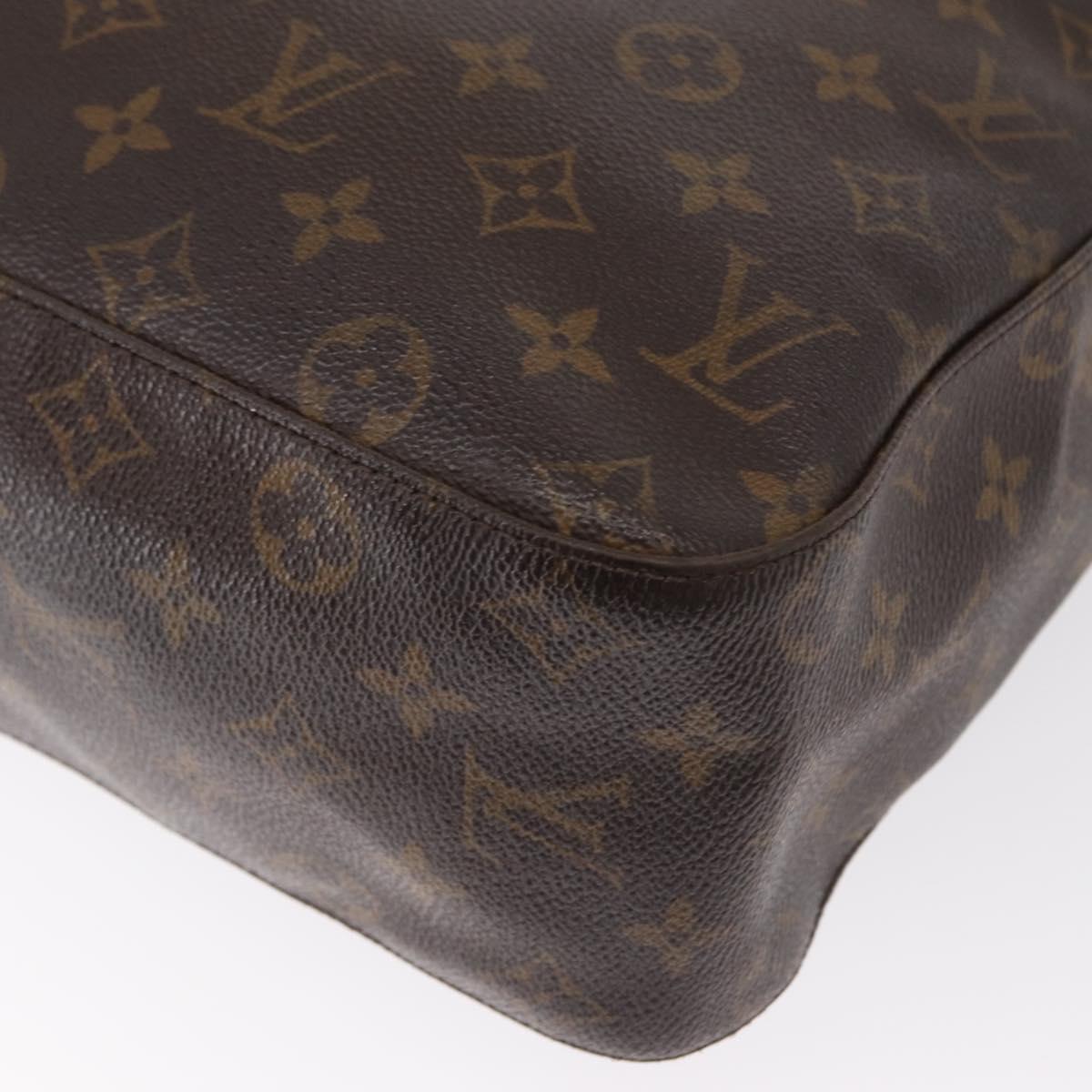 LOUIS VUITTON Monogram Looping GM Shoulder Bag M51145 LV Auth bs31091