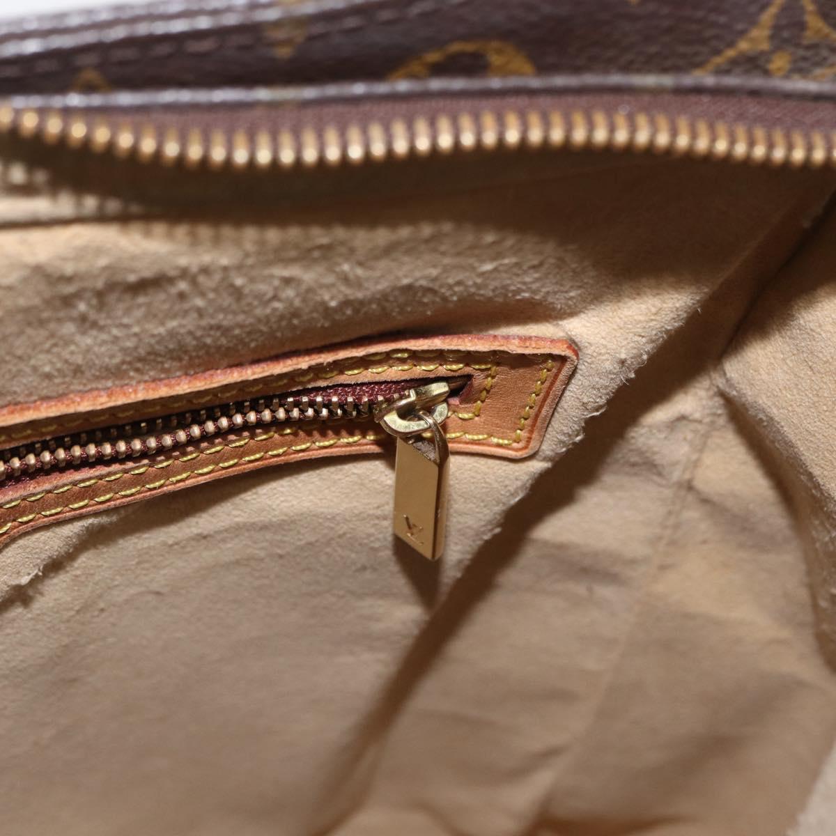 LOUIS VUITTON Monogram Looping GM Shoulder Bag M51145 LV Auth bs31091