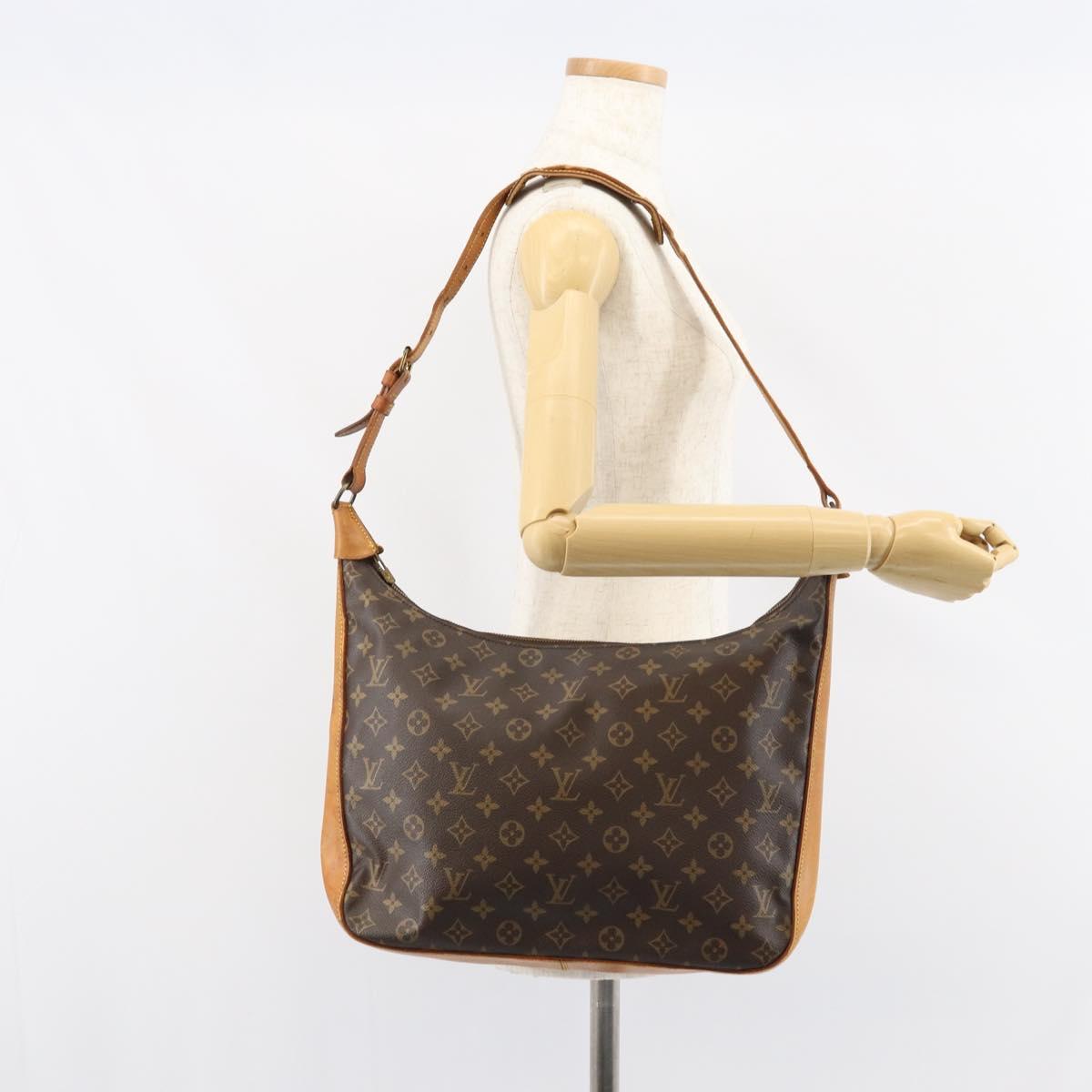LOUIS VUITTON Monogram Boulogne 35 Shoulder Bag Vintage M51260 LV Auth bs31092