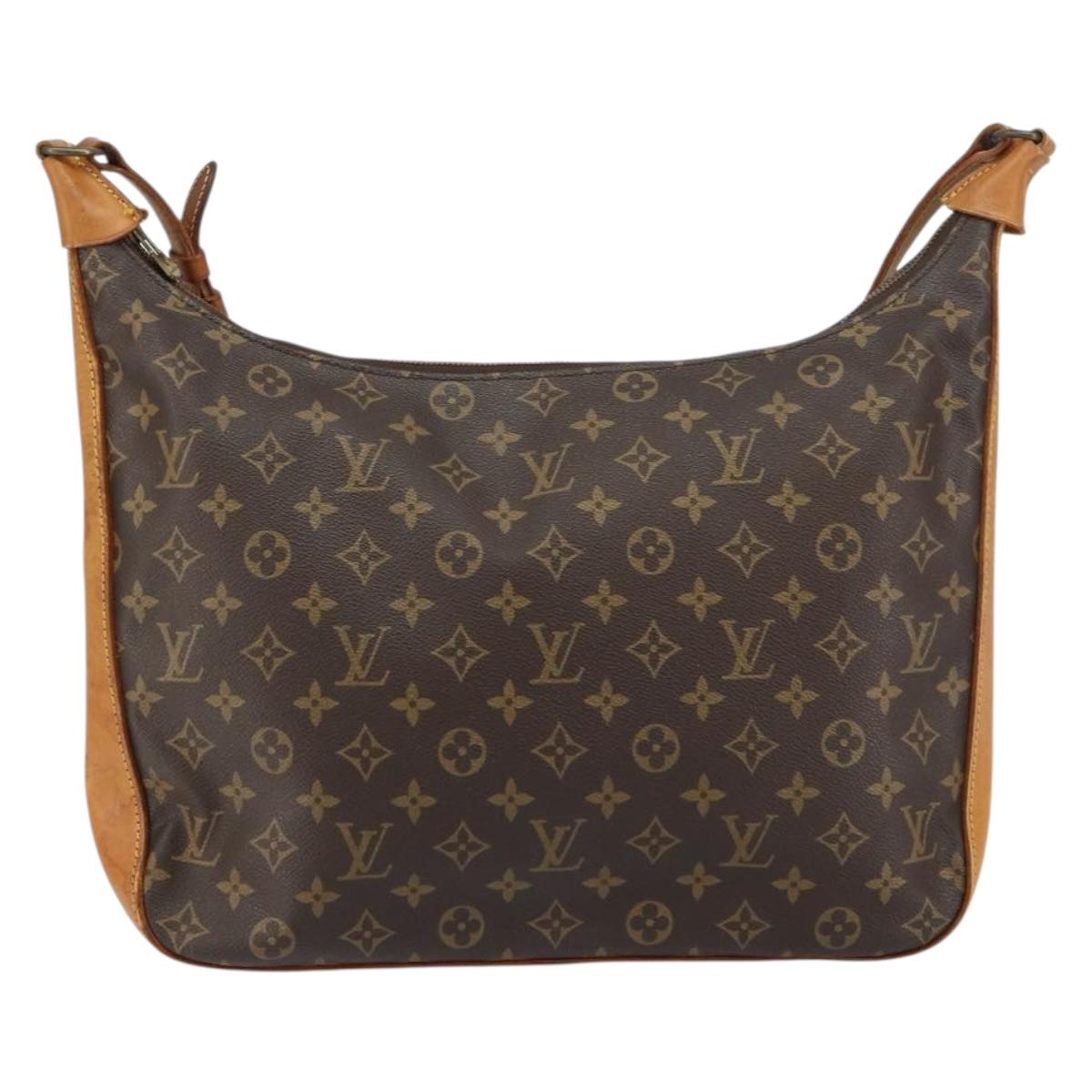 LOUIS VUITTON Monogram Boulogne 35 Shoulder Bag Vintage M51260 LV Auth bs31092
