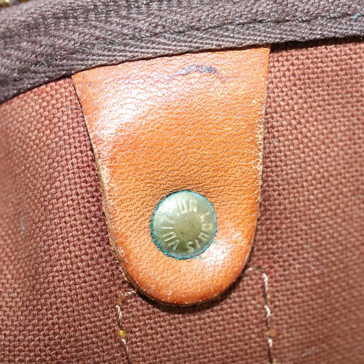 LOUIS VUITTON Monogram Keepall 45 Boston Bag M41428 LV Auth bs31093