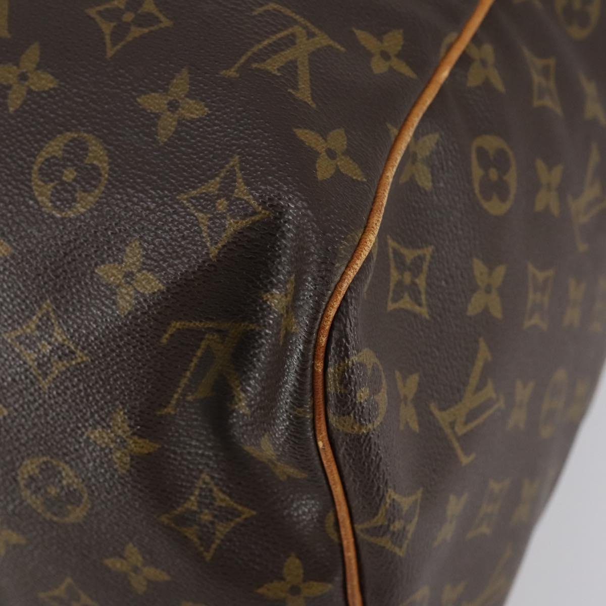 LOUIS VUITTON Monogram Sac Souple 45 Boston Bag M41624 LV Auth bs31094