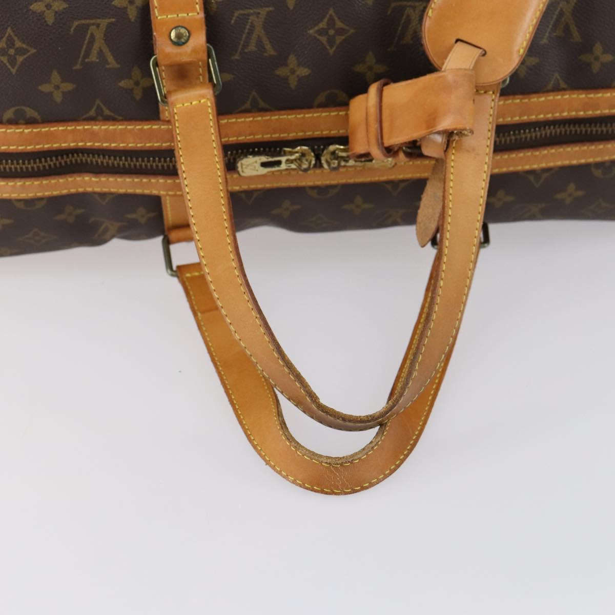 LOUIS VUITTON Monogram Sac Souple 45 Boston Bag M41624 LV Auth bs31094