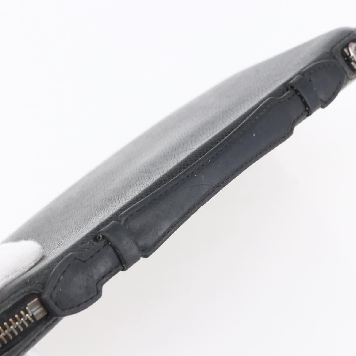 LOUIS VUITTON Organizer Atholl Travel Case Black M63042 LV Auth bs31096