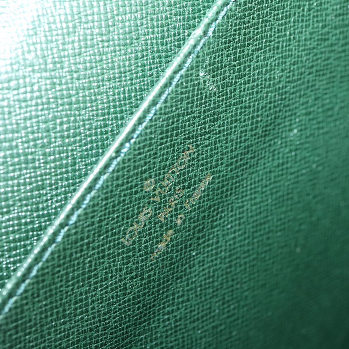 LOUIS VUITTON Taiga Serviette Moskova Business Bag Epicea M30034 LV Auth bs31098