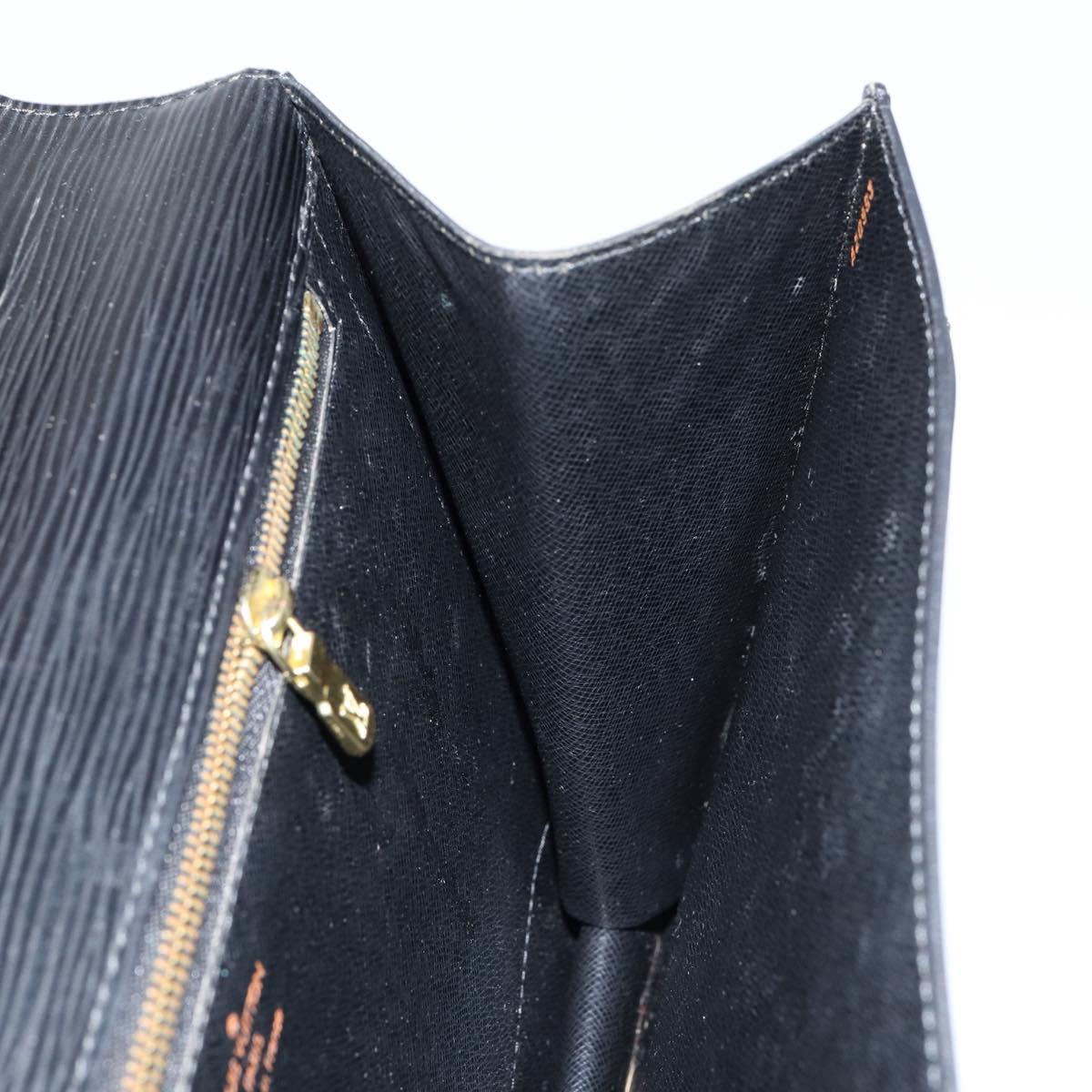 LOUIS VUITTON Epi Monceau 28 Hand Bag Black M52122 LV Auth bs31100
