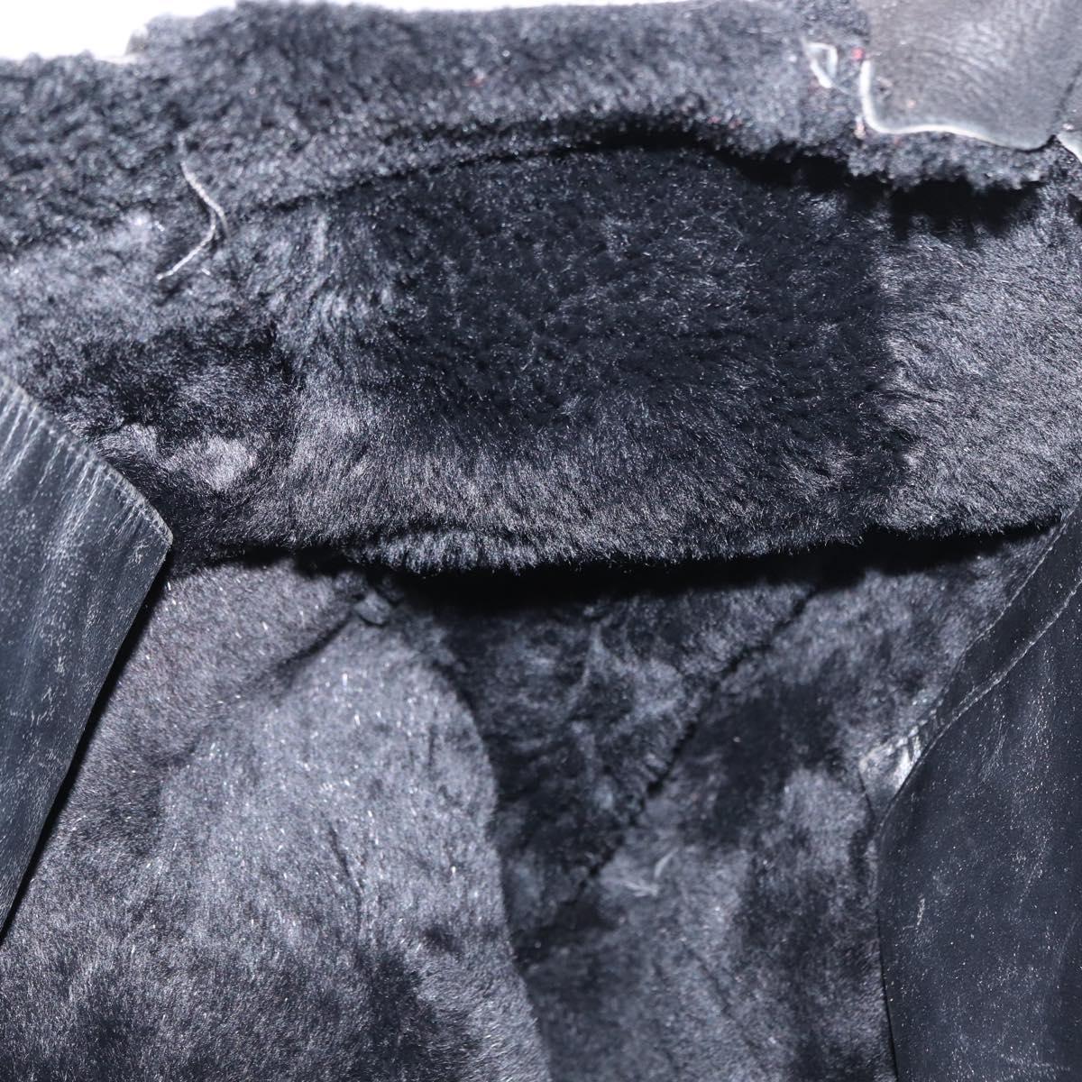 CHANEL Tote Bag Mouton Black CC Auth bs31120