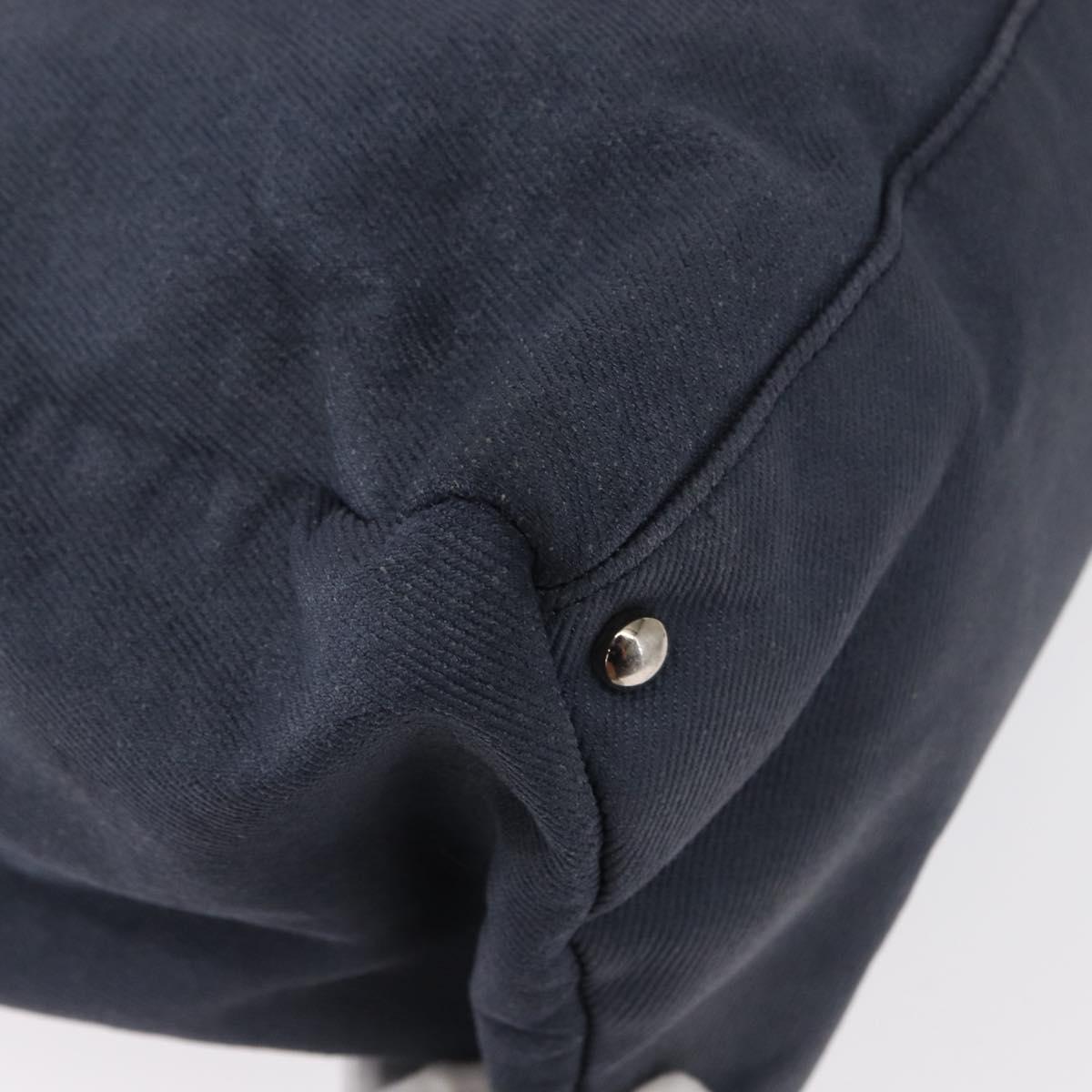 CHANEL Tote Bag Denim Blue CC Auth bs31125