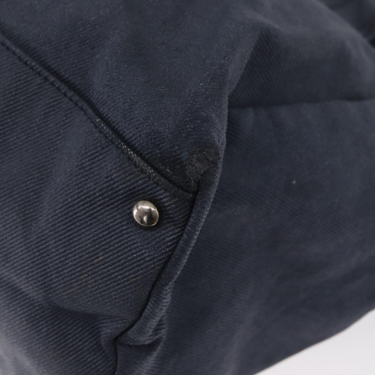 CHANEL Tote Bag Denim Blue CC Auth bs31125