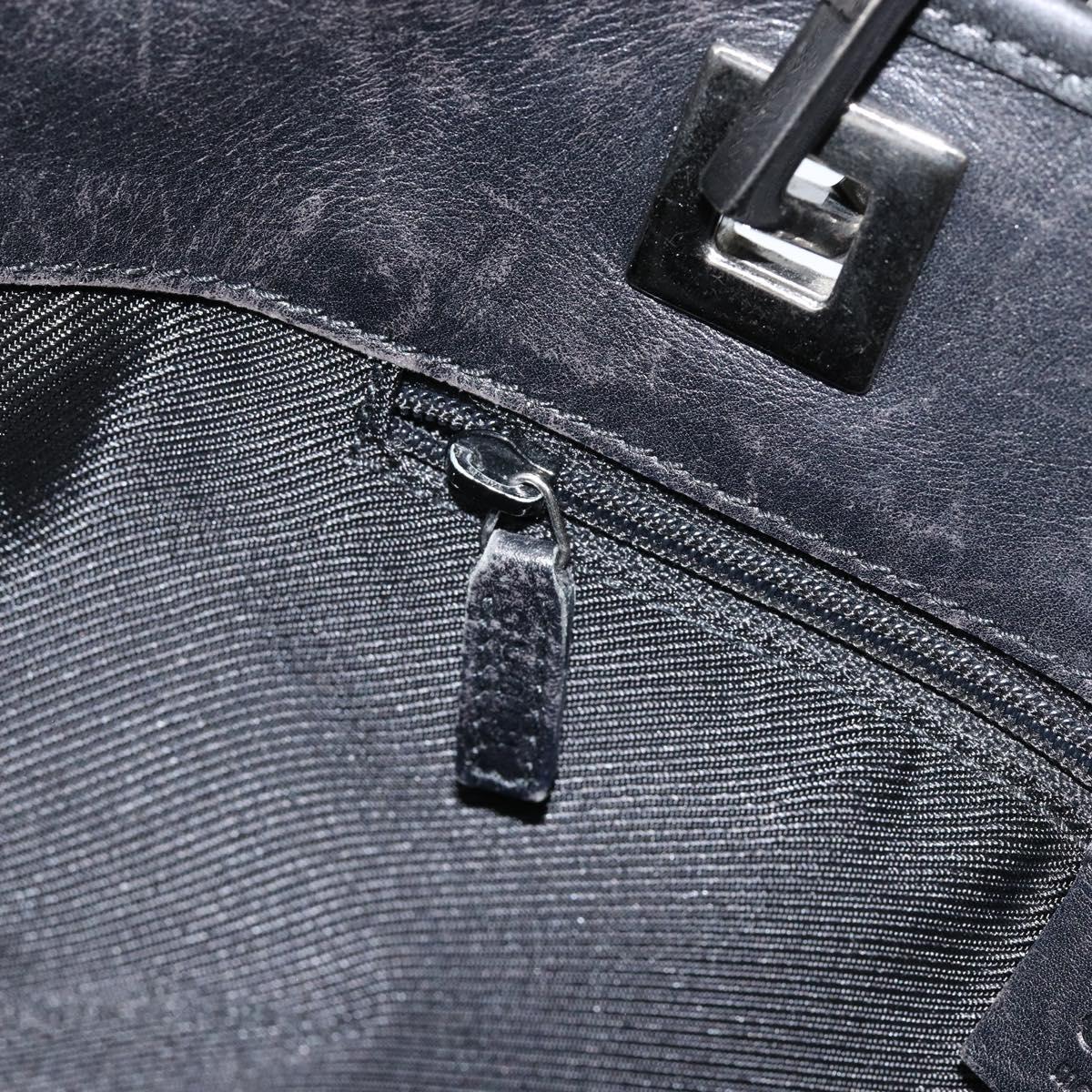 GUCCI GG Canvas Tote Bag Beige Silver 31244 Auth bs31136