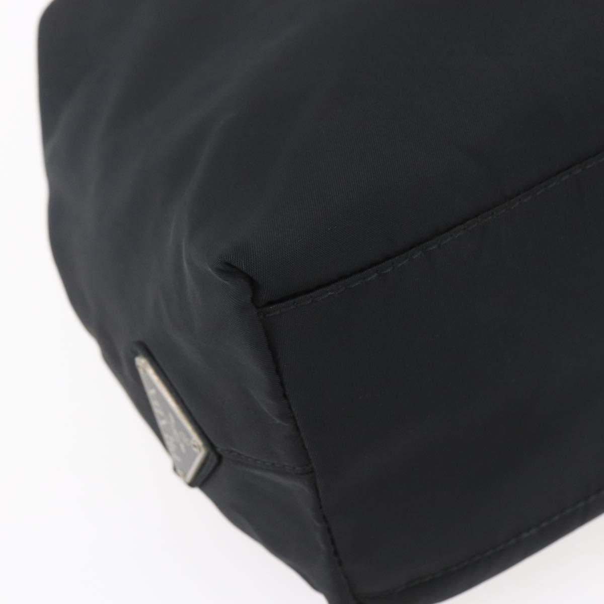 PRADA Hand Bag Nylon Black Auth bs31162