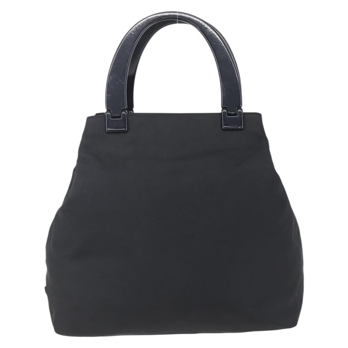 PRADA Hand Bag Nylon Black Auth bs31162