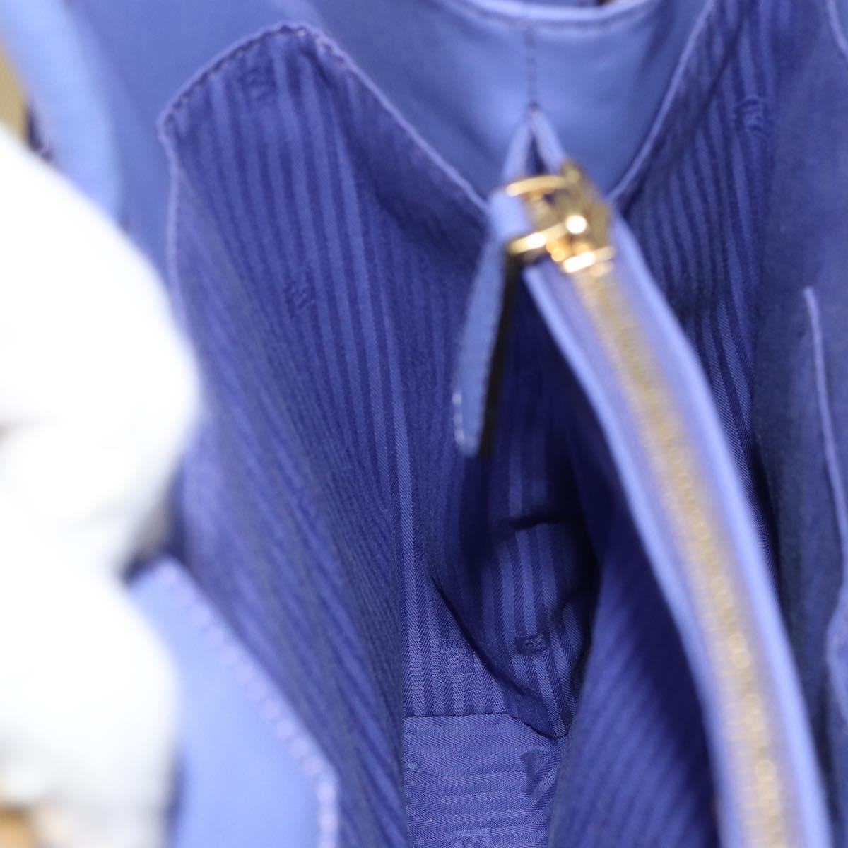 FENDI PETITE 2JOURS Hand Bag Leather Purple Gold Auth bs31194