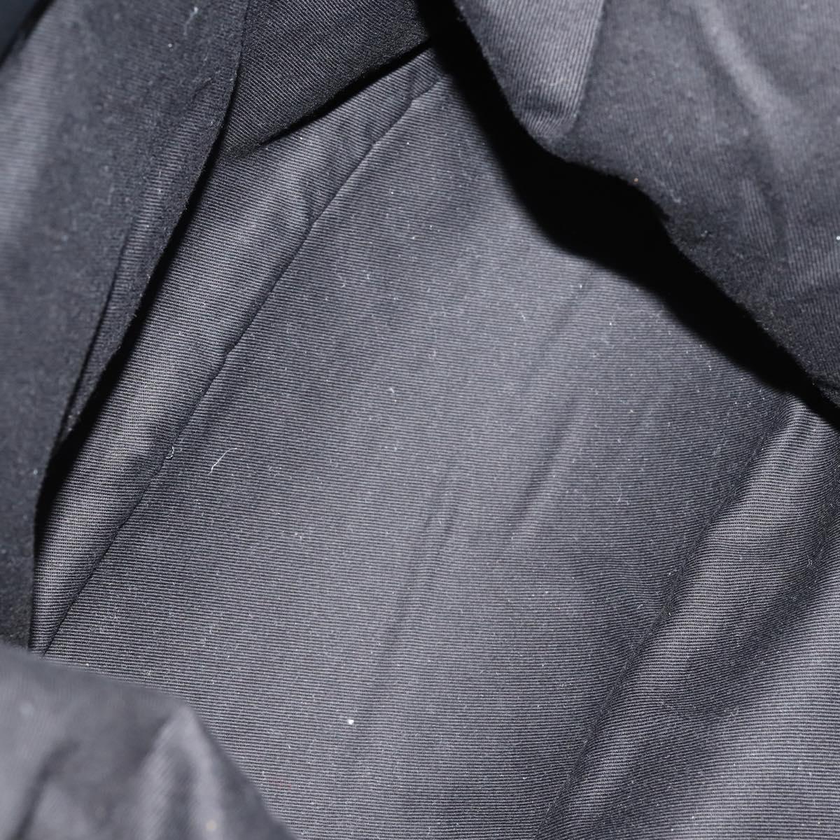 GIVENCHY Hand Bag Leather 2way Purple Gold Auth bs31201