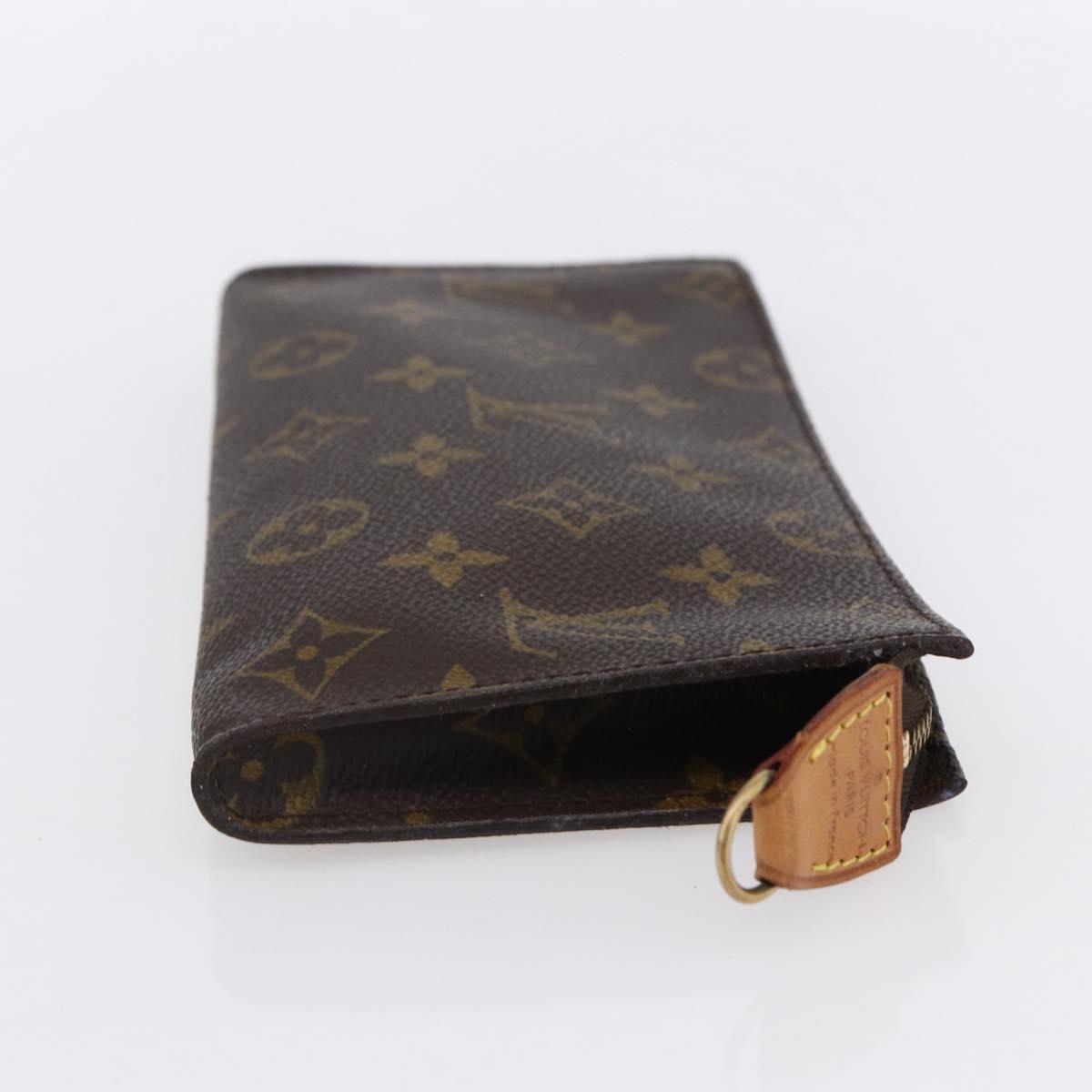 LOUIS VUITTON Monogram Bucket GM Accessory Pouch LV Auth bs31224