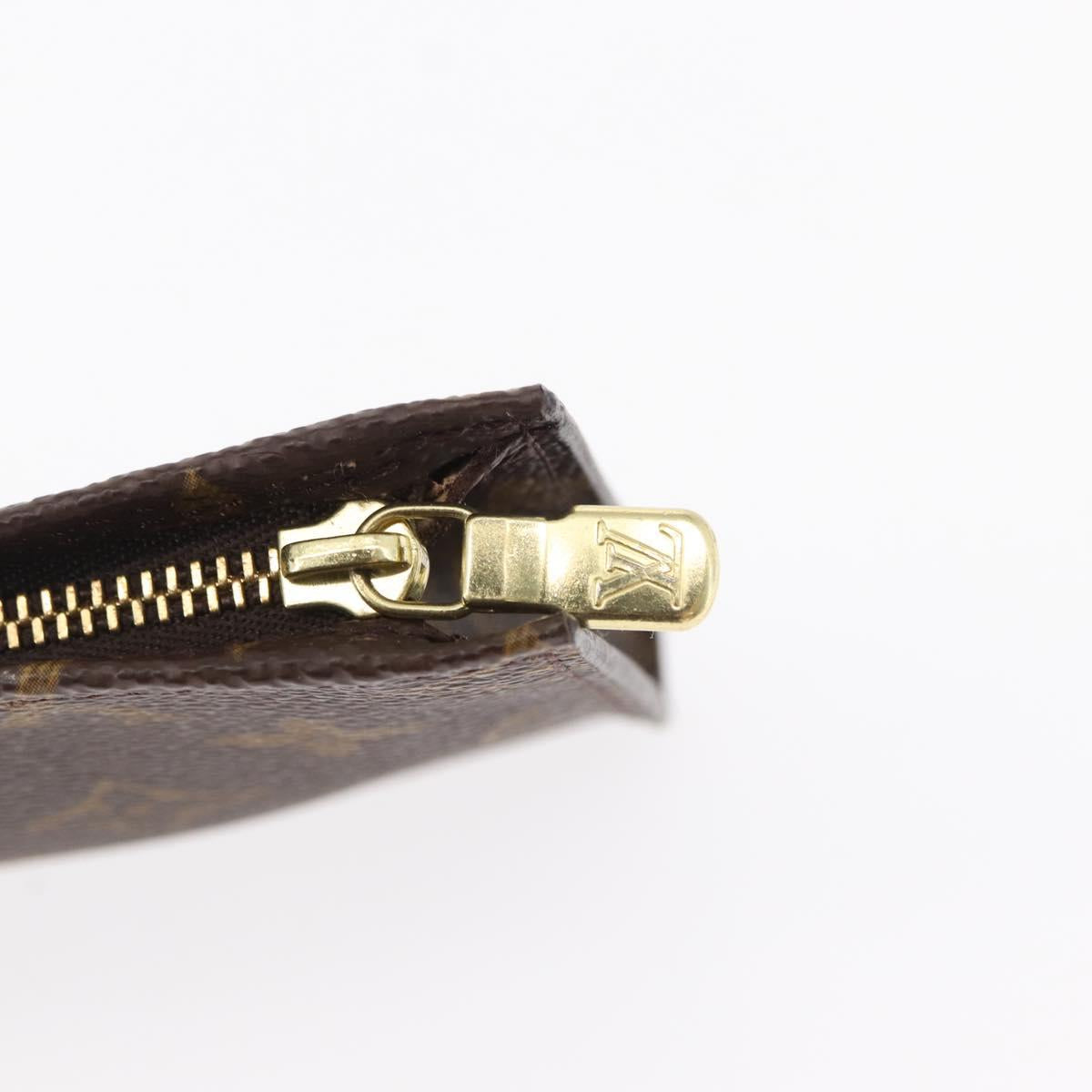 LOUIS VUITTON Monogram Bucket PM Accessory Pouch LV Auth bs31225