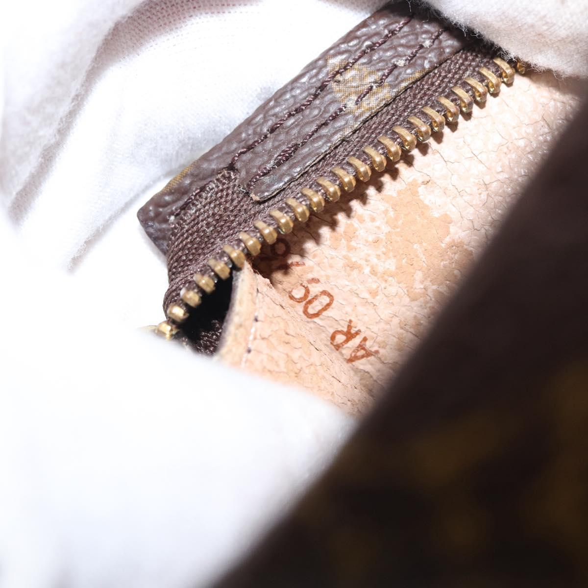 LOUIS VUITTON Monogram Bucket PM Accessory Pouch LV Auth bs31226