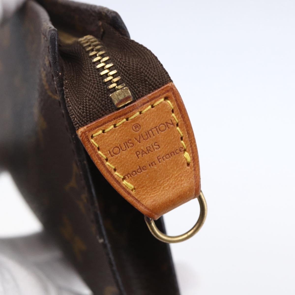 LOUIS VUITTON Monogram Bucket PM Accessory Pouch LV Auth bs31227