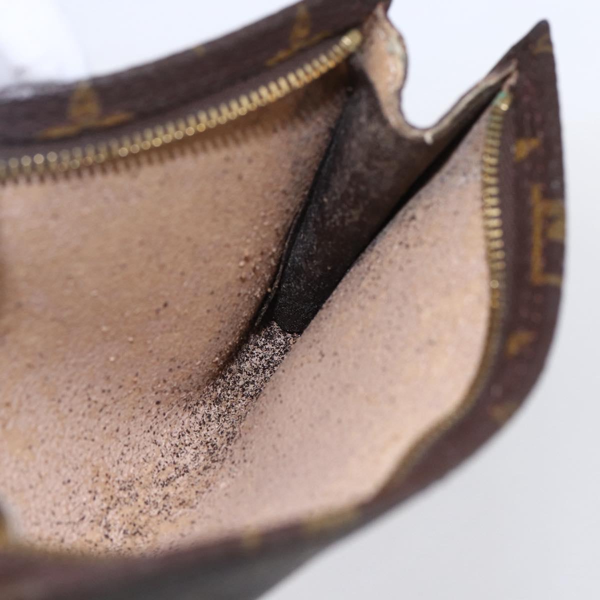 LOUIS VUITTON Monogram Bucket PM Accessory Pouch LV Auth bs31227