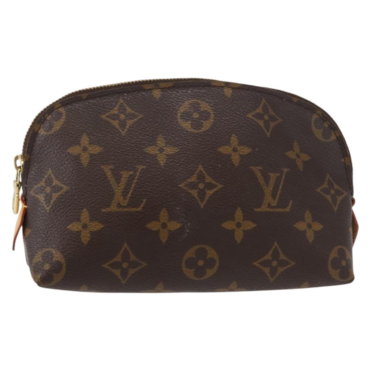 LOUIS VUITTON Monogram Pochette Cosmetic PM Pouch M43998 LV Auth bs31230