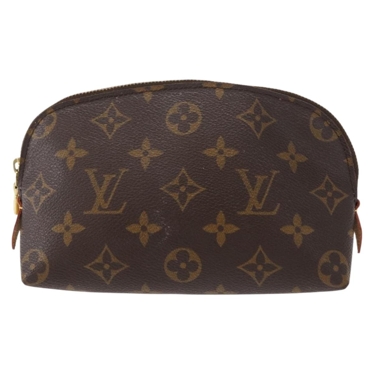 LOUIS VUITTON Monogram Pochette Cosmetic PM Pouch M43998 LV Auth bs31230