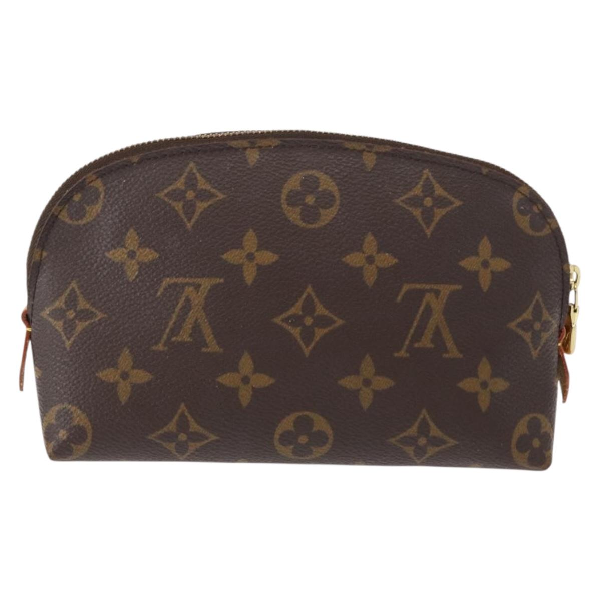 LOUIS VUITTON Monogram Pochette Cosmetic PM Pouch M43998 LV Auth bs31230
