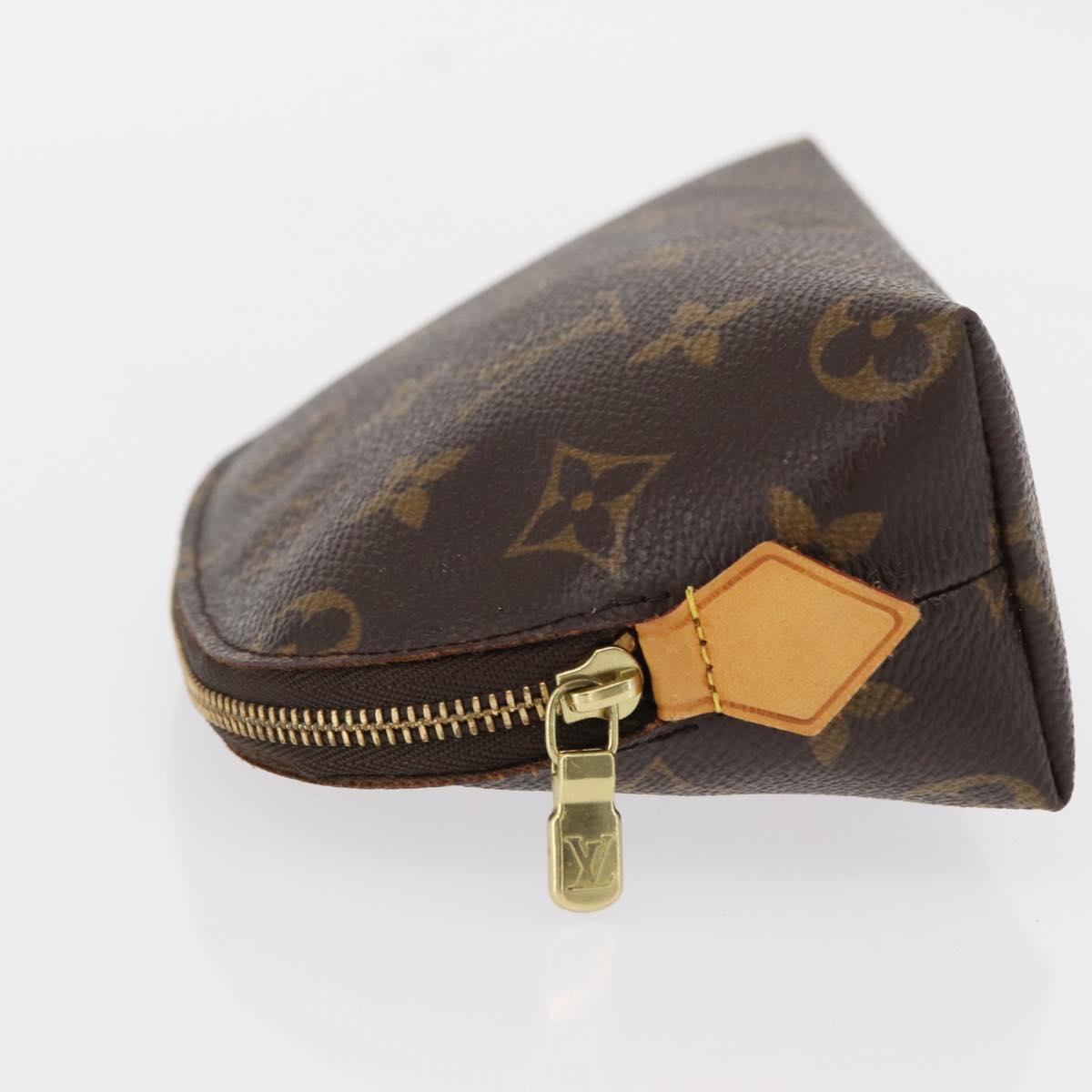 LOUIS VUITTON Monogram Pochette Cosmetic PM Pouch M43998 LV Auth bs31230
