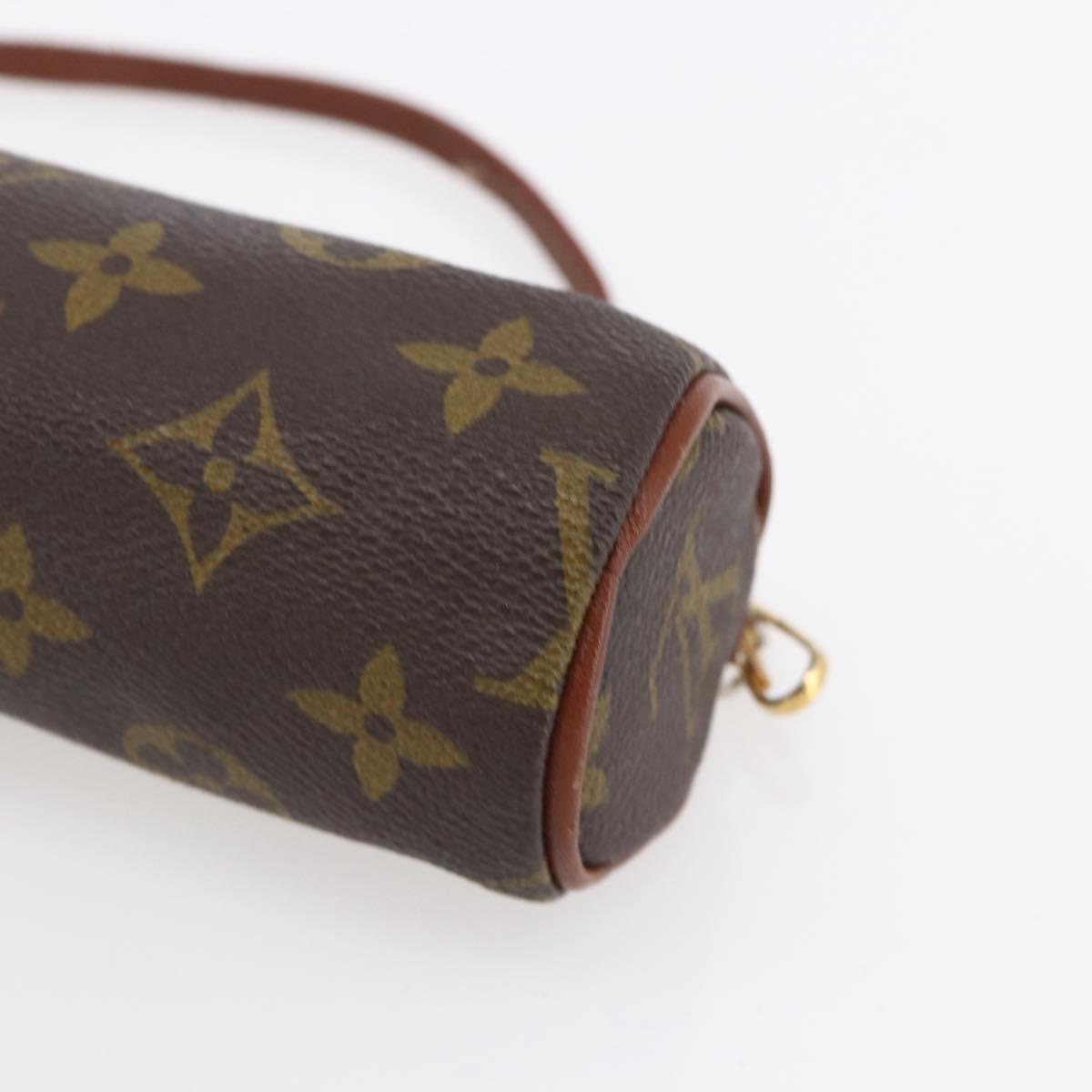 LOUIS VUITTON Monogram Papillon Pouch Vintage LV Auth bs31232