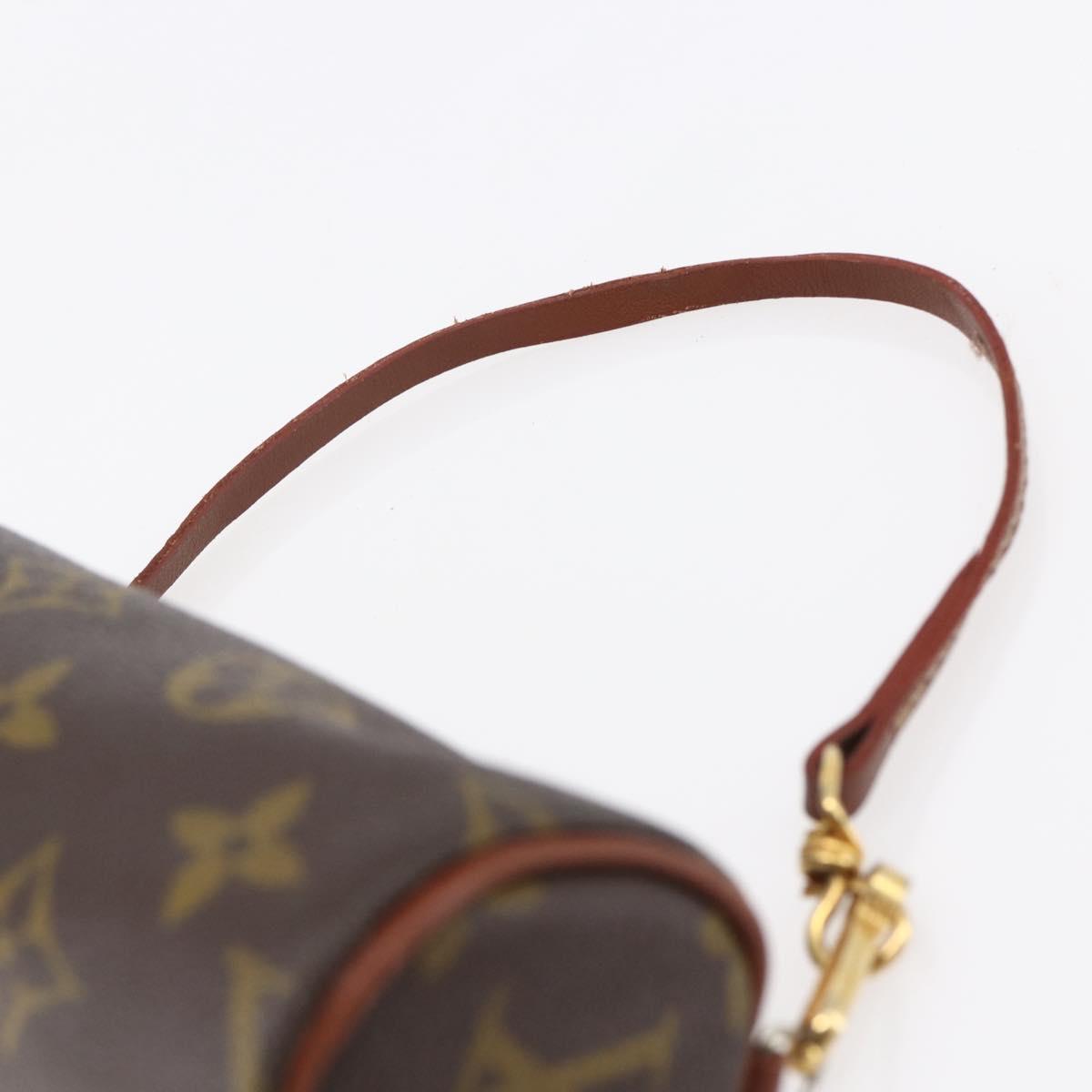 LOUIS VUITTON Monogram Papillon Pouch Vintage LV Auth bs31232