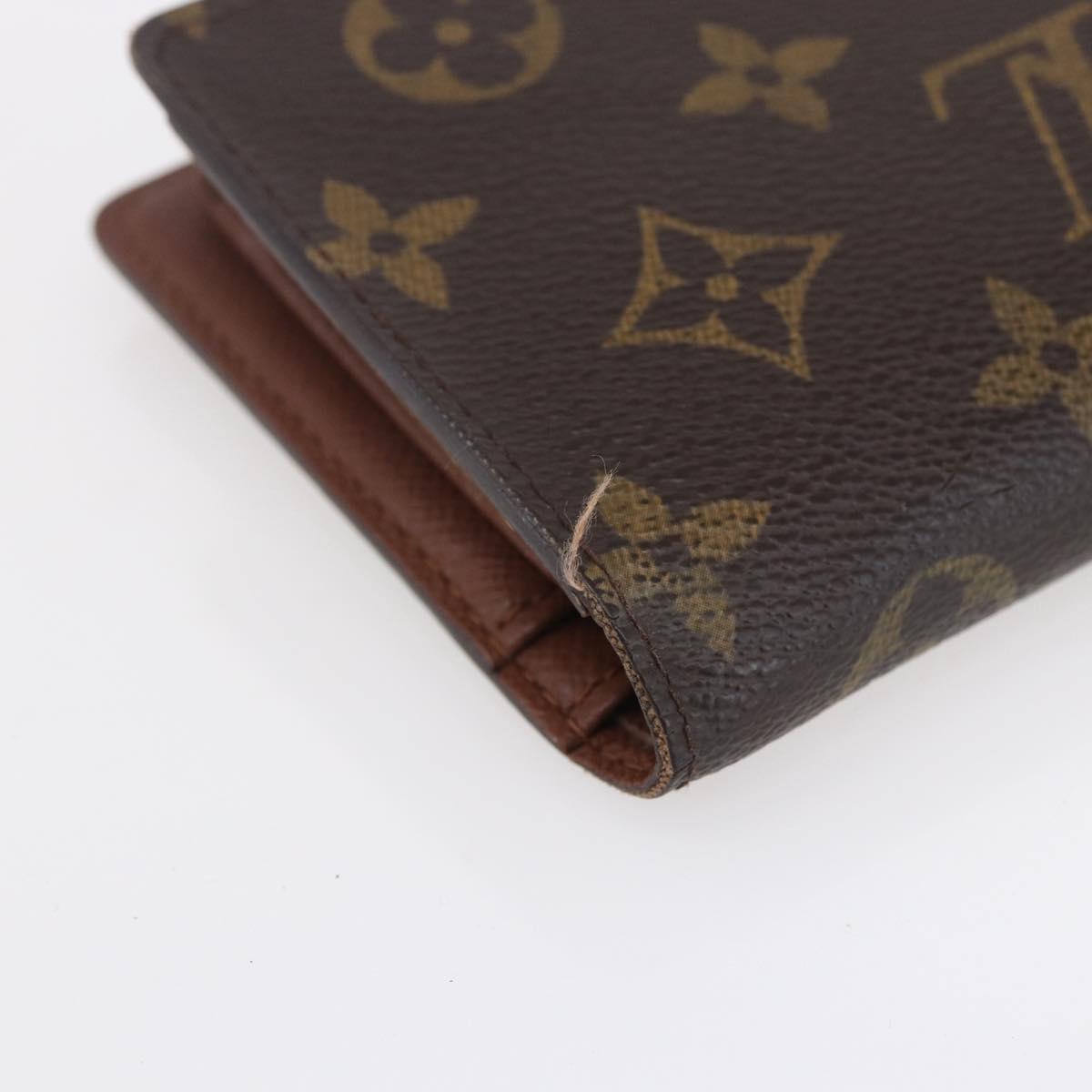 LOUIS VUITTON Monogram Portefeuille Viennois Bifold Wallet M61674 Auth bs31239