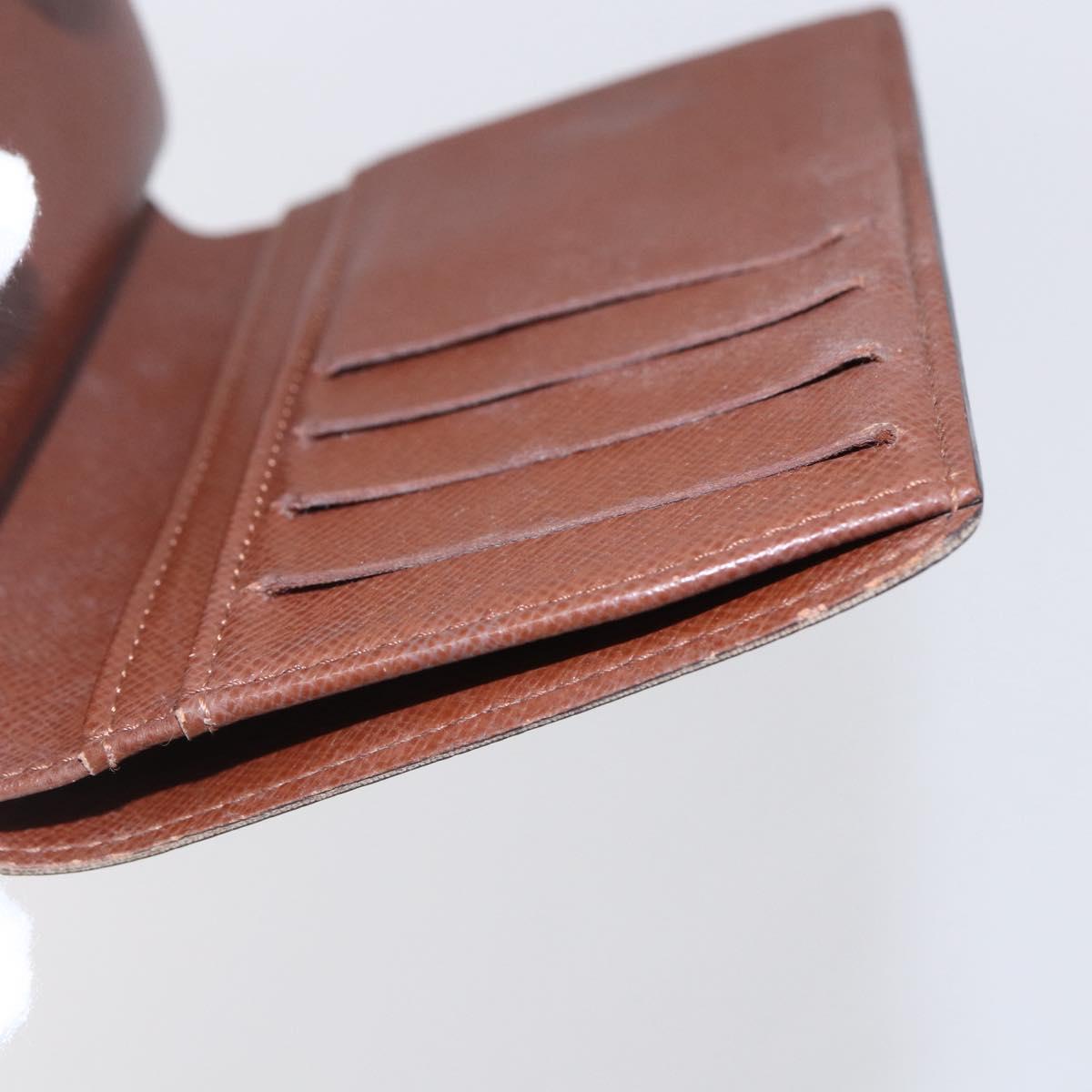 LOUIS VUITTON Monogram Portefeuille Viennois Bifold Wallet M61674 Auth bs31239