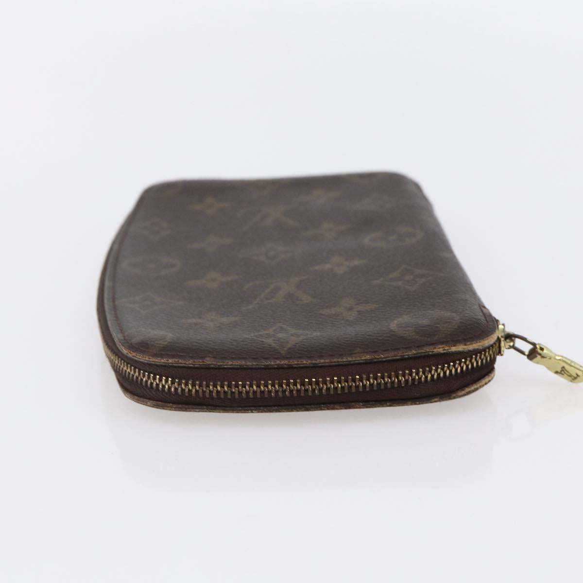 LOUIS VUITTON Monogram Agenda Jeode Travel Case M62950 LV Auth bs31241