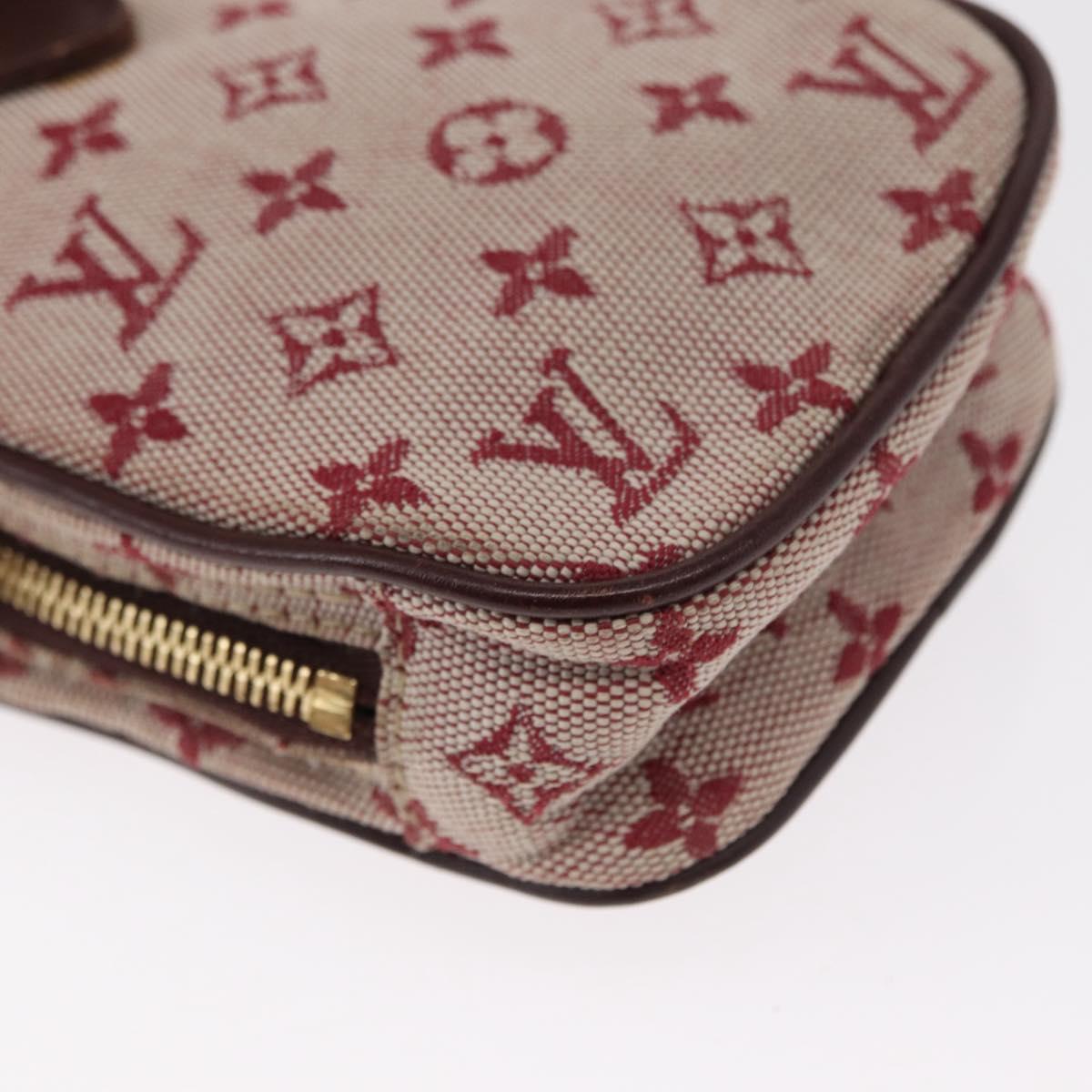 LOUIS VUITTON Monogram Mini Usu Digital Pouch Red M60001 LV Auth bs31267