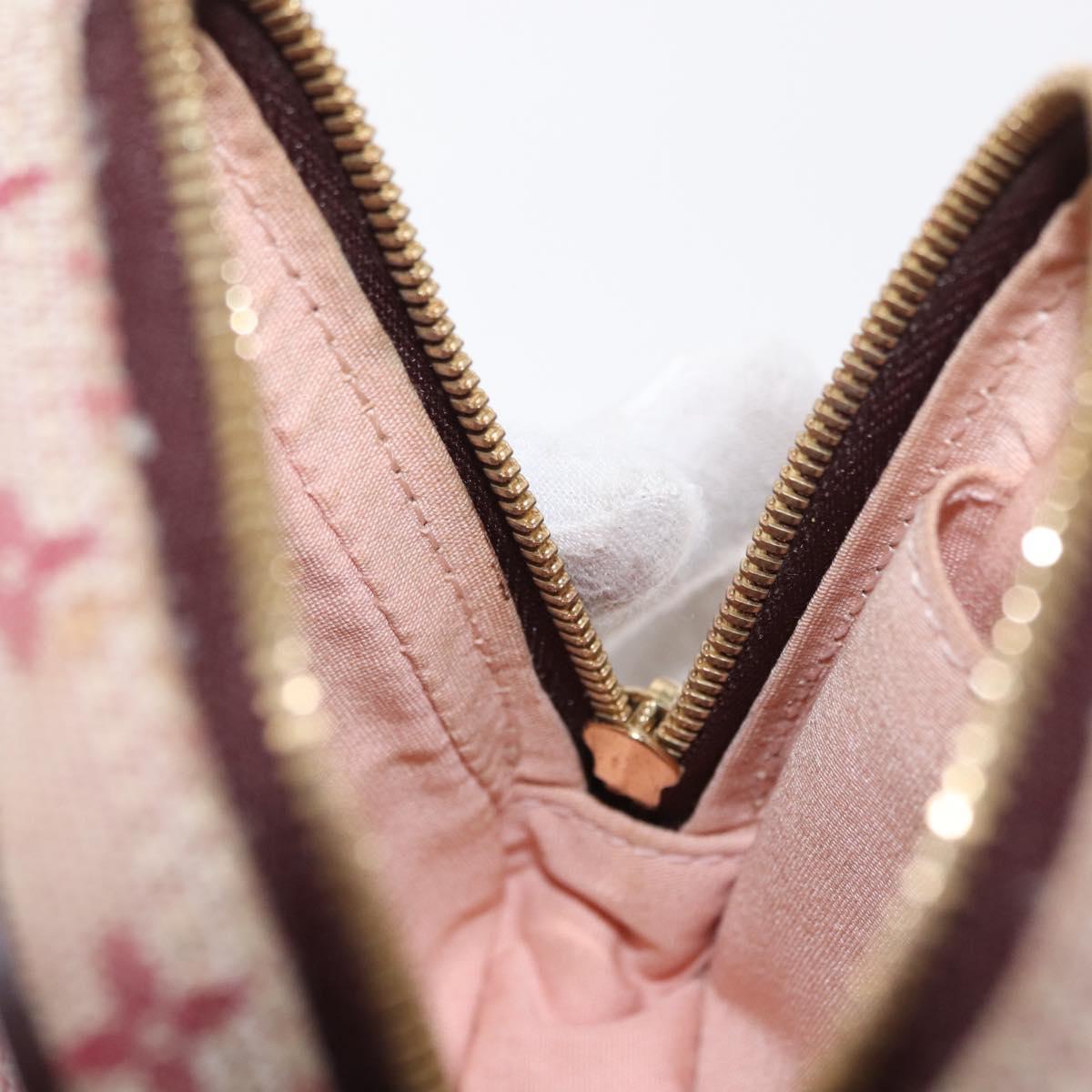 LOUIS VUITTON Monogram Mini Usu Digital Pouch Red M60001 LV Auth bs31267