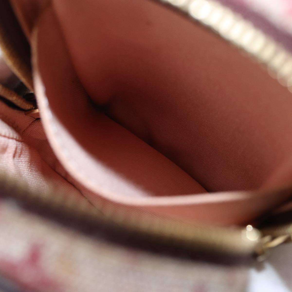 LOUIS VUITTON Monogram Mini Usu Digital Pouch Red M60001 LV Auth bs31267