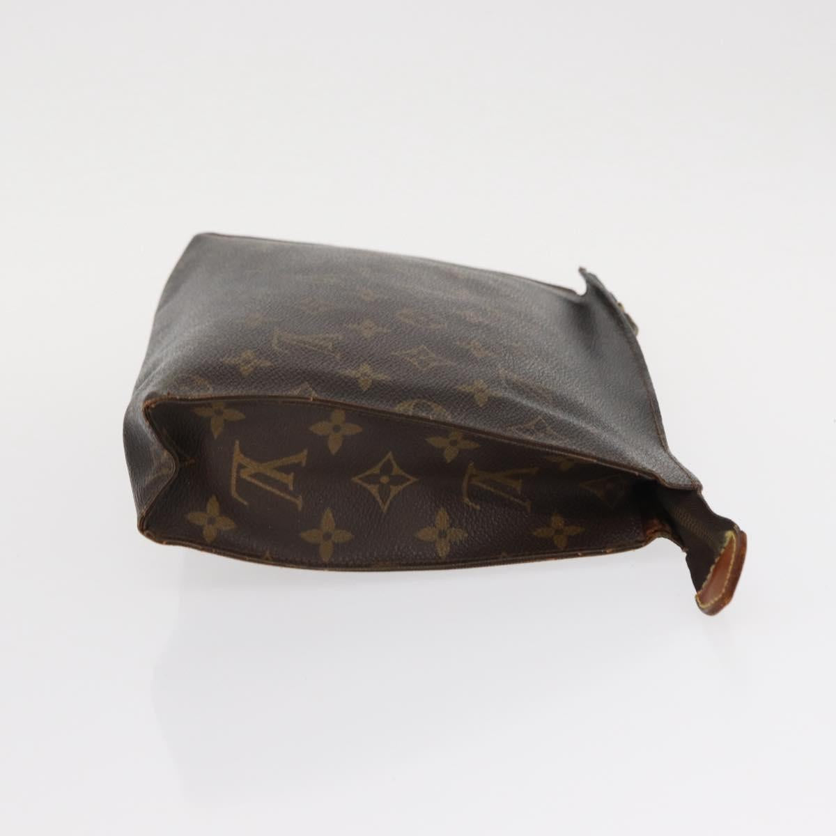 LOUIS VUITTON Monogram Clutch Bag 2 Set LV Auth bs31273