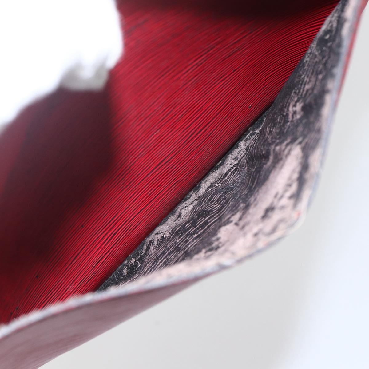 LOUIS VUITTON Epi Saint Cloud GM Shoulder Bag Red M52197 LV Auth bs31281